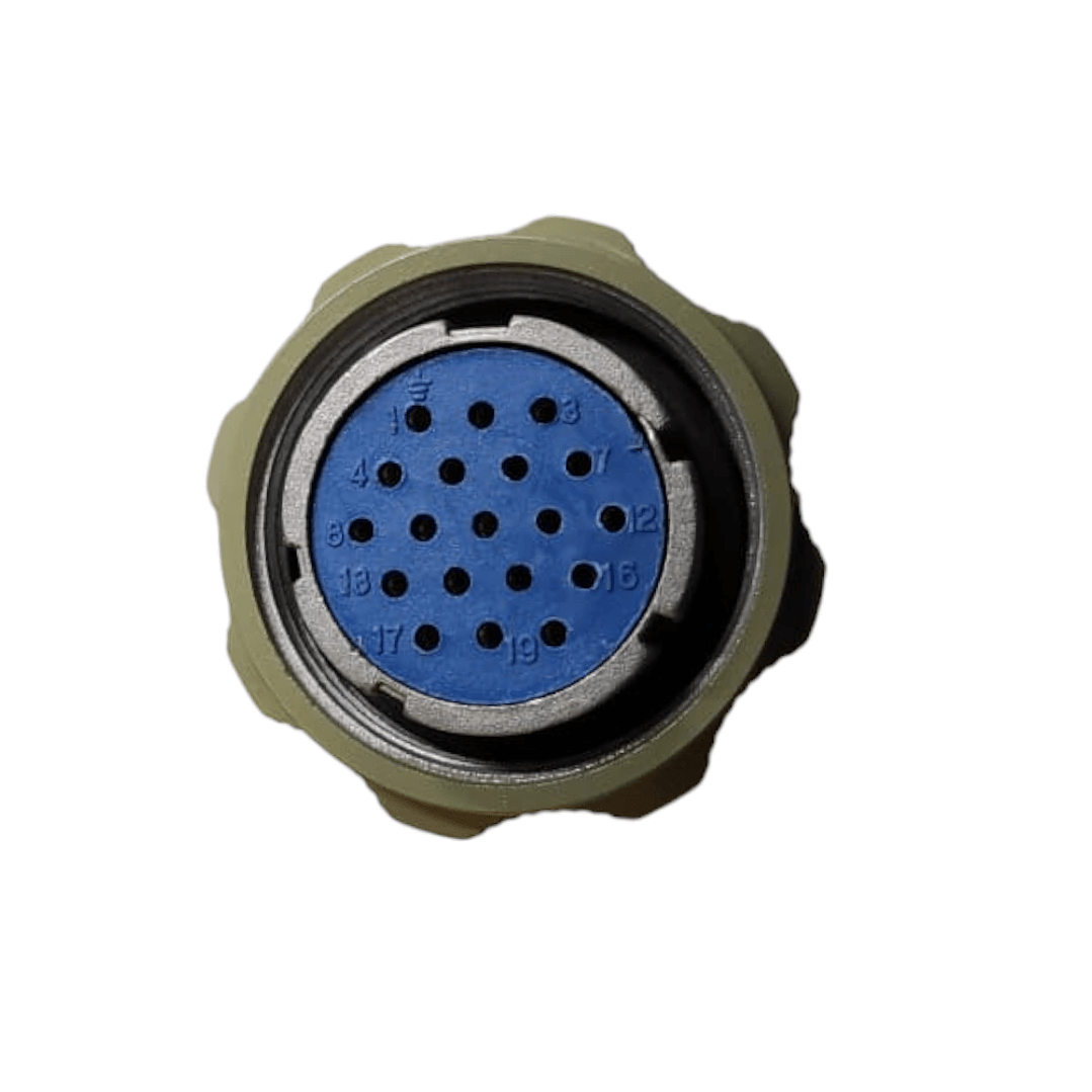 Conector p/cable hembra 19 pines YD32-19 3