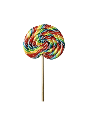 Paleta Grande | 10 cm diámetro / 28 cm largo total