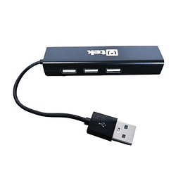 Adaptador USB 2.0 a ethernet con 3 HUBs USB 2.0 / mod. UT-USLAN - Image 2