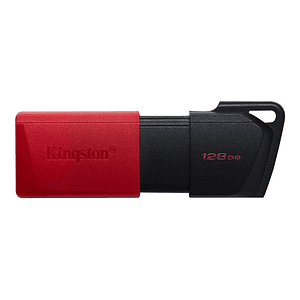 Pendrive Kingston USB 3.2 128GB Exodia M Negro/rojo
