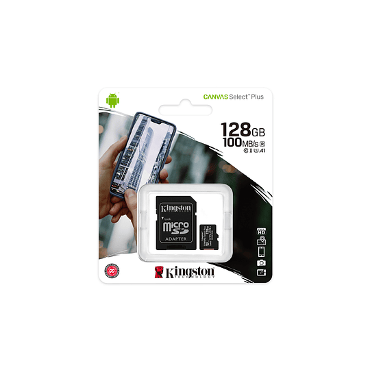 Memoria Micro SD Kingston 128GB Canvas Select Plus - Image 3