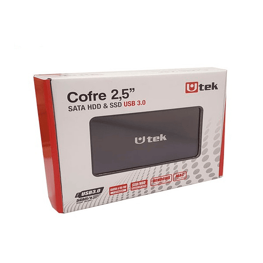 Rocío software Haiku Cofre porta disco duro SATA 2,5 conexión USB 3.0