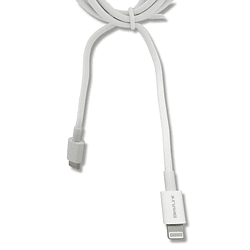 Cable de carga USB tipo C a lightning PD de 5amp, color blanco , 1 mt - Image 4