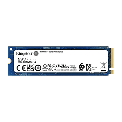 Kingston SSD 250GB NV2 PCIe NVMe M.2 SNV2S/250G - Image 1