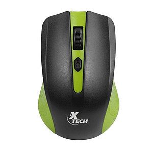 Mouse inalambrico 1600DPI 4 botones - verde