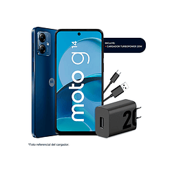 Smartphone Moto G14 4GB+128GB Azul Liberado - Image 3