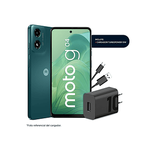 Smartphone Moto G04 Verde Aurora 4GB+128GB Liberado