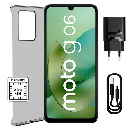 Celular Moto G06 4+256GB Verde - Image 2