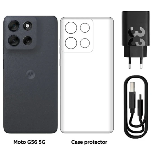 Celular Moto G56 8+256Gb - PANTONE Black Oyster - Image 2