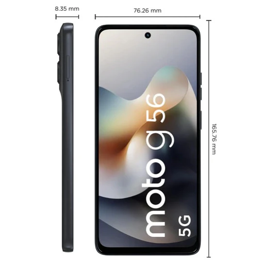 Celular Moto G56 8+256Gb - PANTONE Black Oyster - Image 3