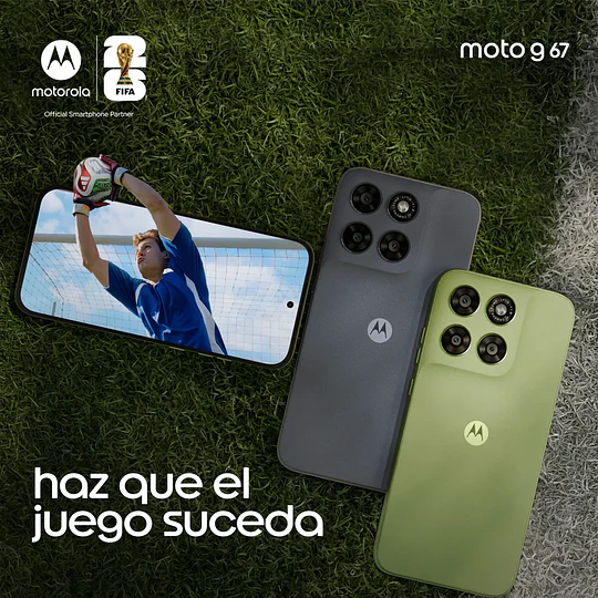 Celular Moto G67 5G 4+256GB - Gris - Image 4