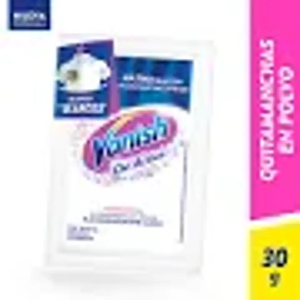 Vanish Quitamanchas Ropa Blanca 30 Grs 3