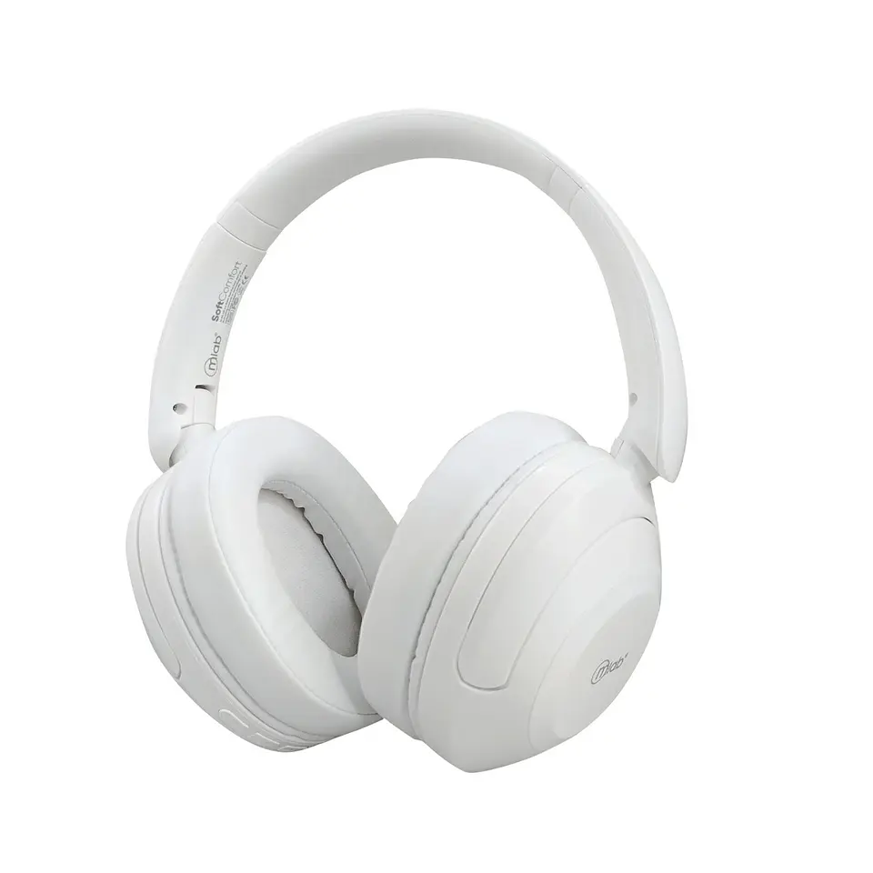 AUDIFONO MLAB BLUETOOTH TIPO C SUAVE CONFORT BLANCO  1