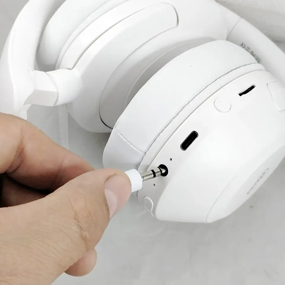 AUDIFONO MLAB BLUETOOTH TIPO C SUAVE CONFORT BLANCO  3