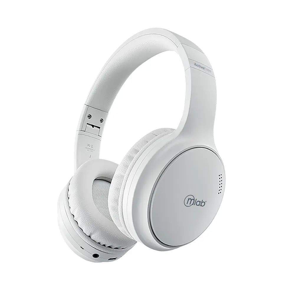 MLAB AUDIFONO ANC + ENC BLUETOOTH TIPO C ACTIVO LIBRE DE RUIDO BLANCO  1