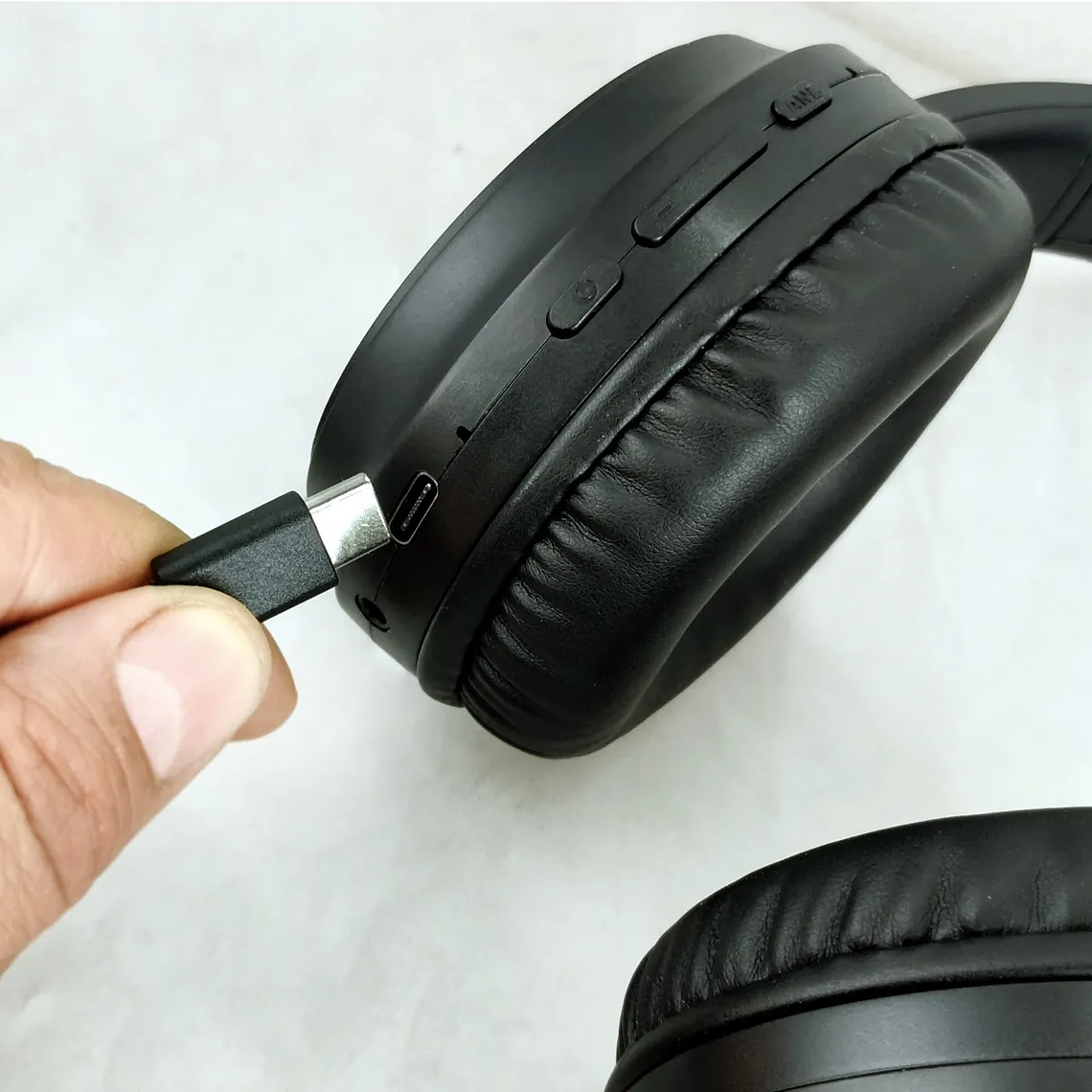 AUDIFONO ANC + ENC BLUETOOTH TYPE C ACTIVE FREE NOISE BLACK 09374 5