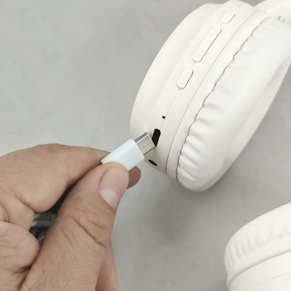 MLAB AUDIFONO ANC BLUETOOTH TIPO C DINÁMICO STOP RUIDO BLANCO  3