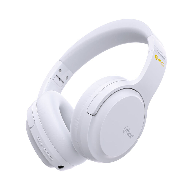 MLAB AUDIFONO ANC BLUETOOTH TIPO C DINÁMICO STOP RUIDO BLANCO  1