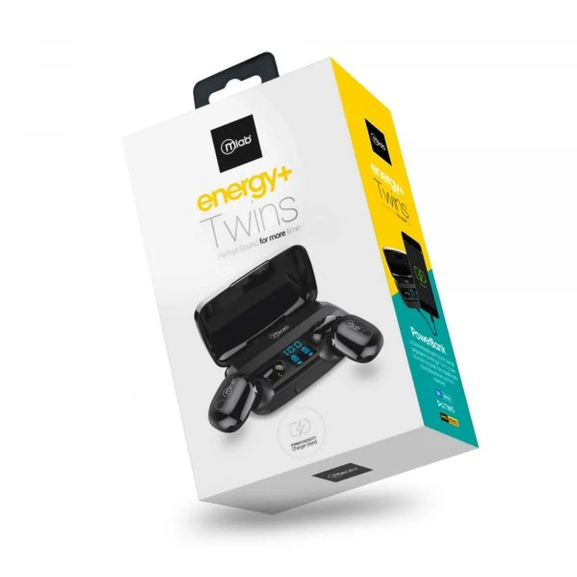 MLAB AUDIFONO TWS ENERGY + PANTALLA LCD 2000MAH  4