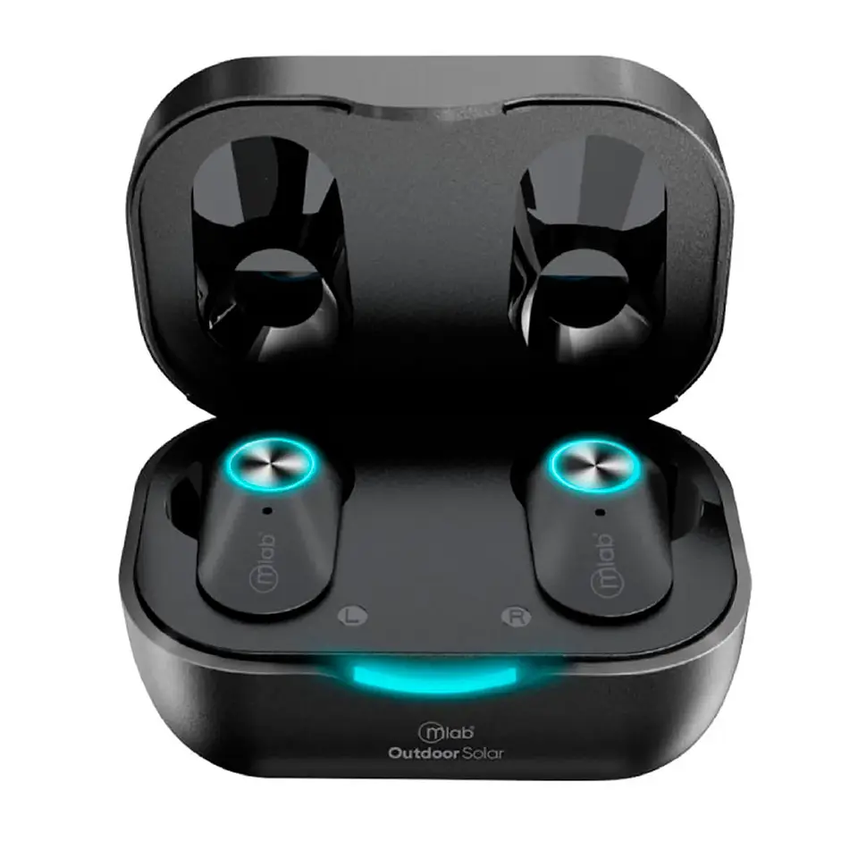 Audifonos Inalámbrico Bluetooth Con Carga Solar 9359 2