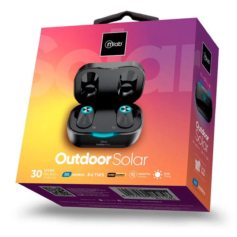 Audifonos Inalámbrico Bluetooth Con Carga Solar 9359 3