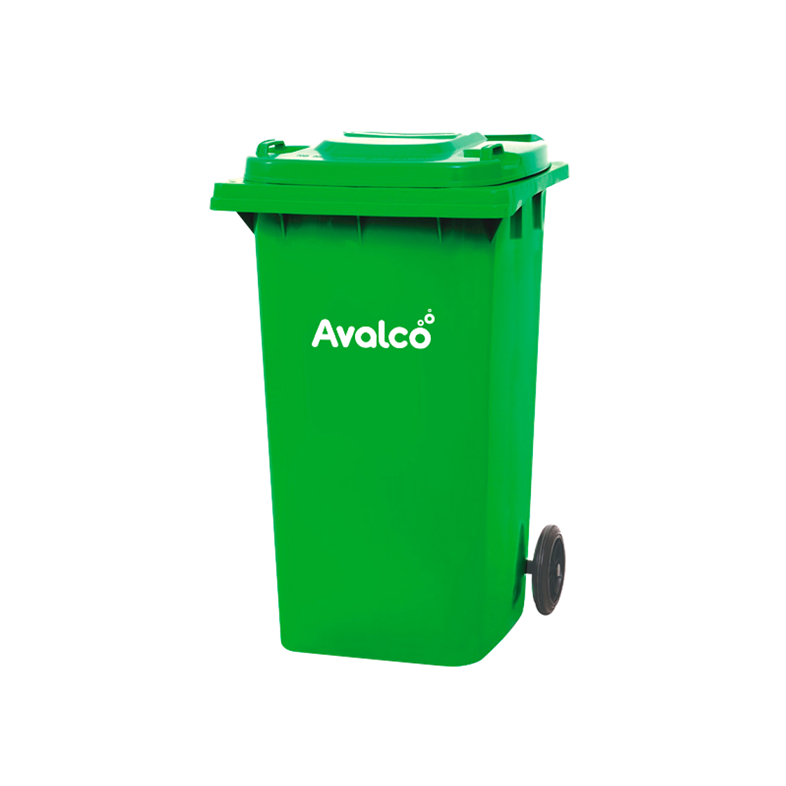 Contenedor de Basura 2 ruedas 240 Litros Verde 1