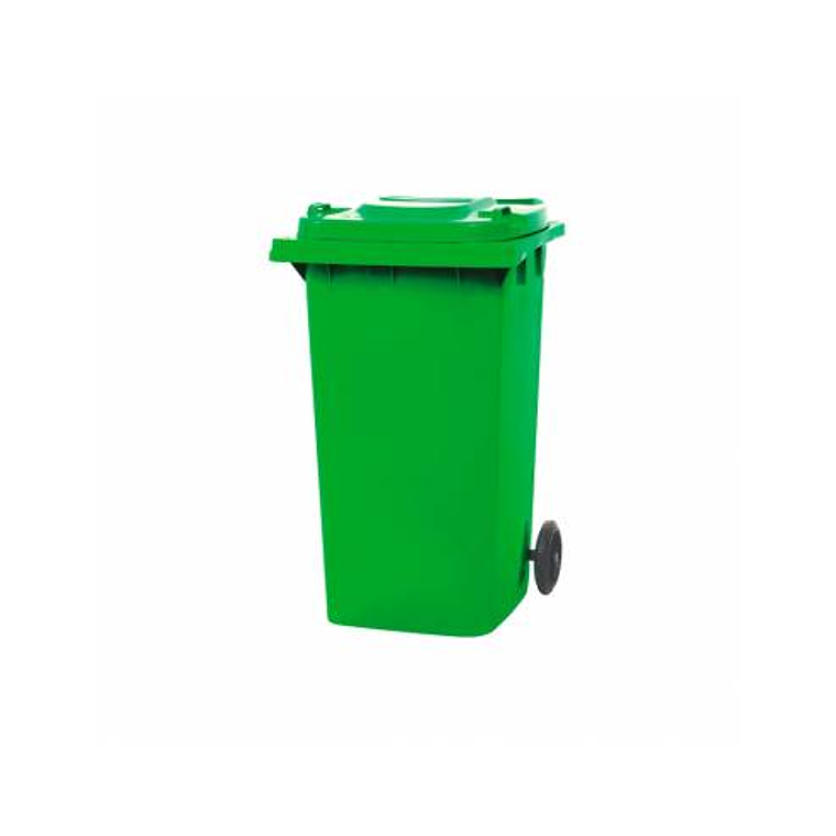 Contenedor de Basura 2 ruedas 360 Litros Verde 1