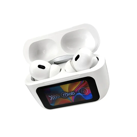 MLAB AUDIFONO TWS ANC + ENC AIR-SMART PANTALLA TÁCTIL PRO 5.0