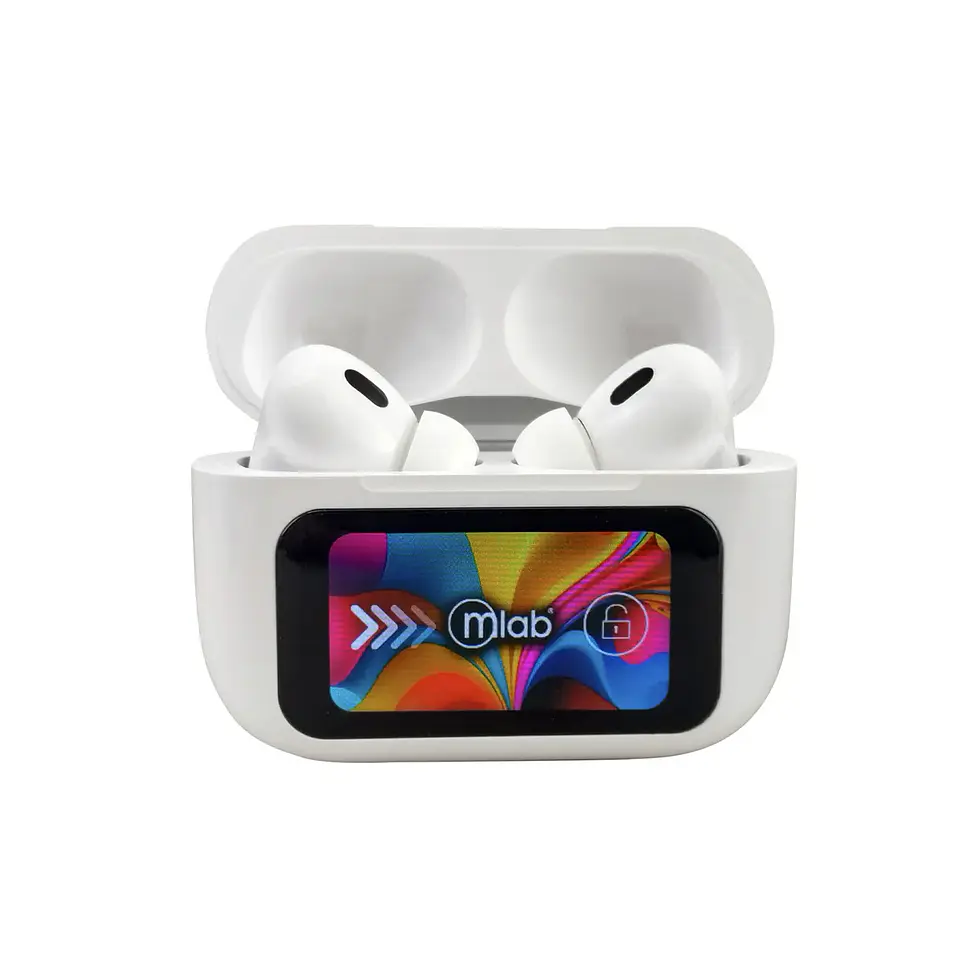 MLAB AUDIFONO TWS ANC + ENC AIR-SMART PANTALLA TÁCTIL PRO 5.0 5