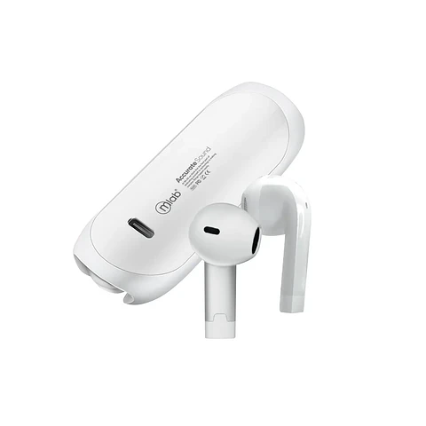 AUDIFONO MLAB TWS SONIDO PRECISO BLANCO