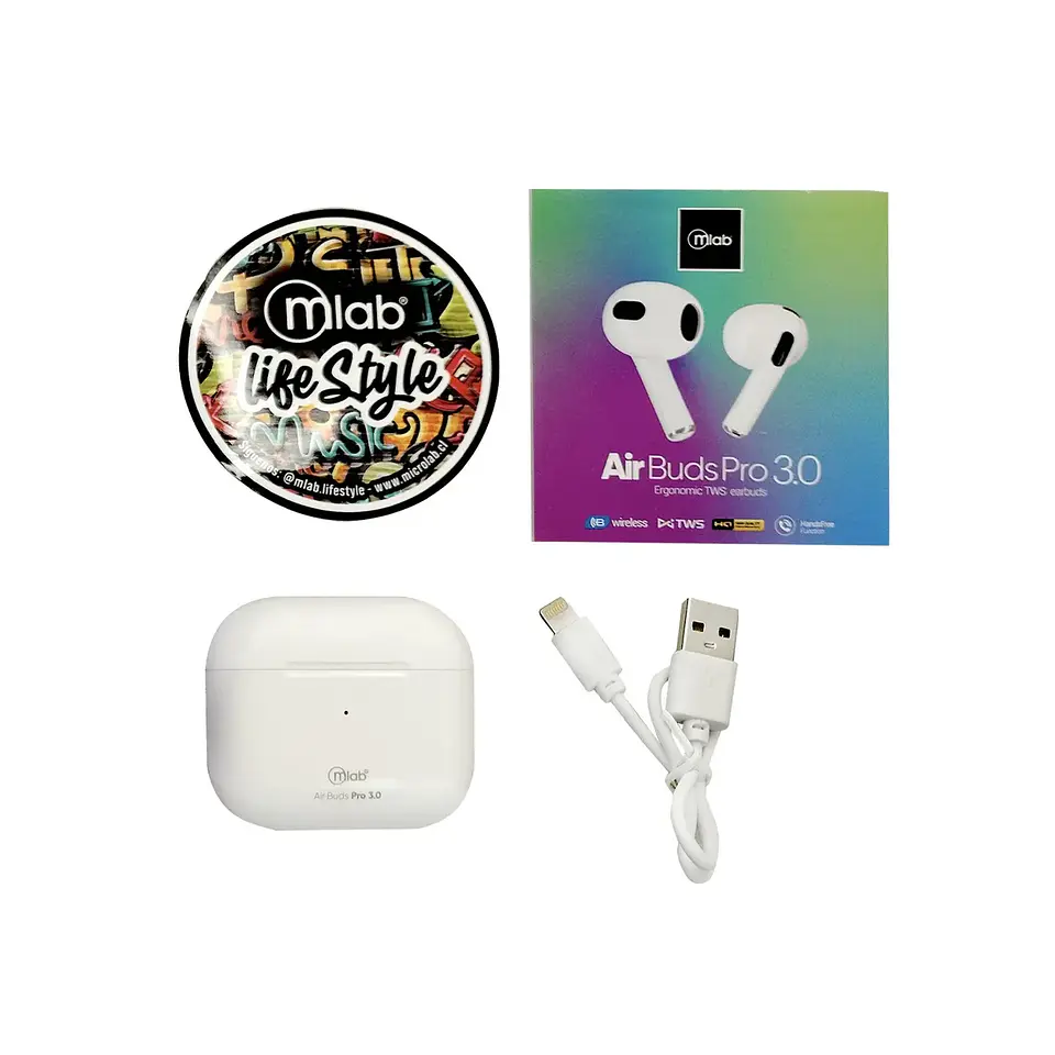 MLAB AUDIFONO TWS AIR-BUDS PRO 3.0 4