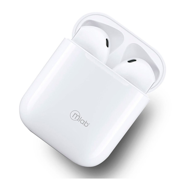 MLAB AUDIFONO AIR CHARGE TÁCTIL BLANCO  2