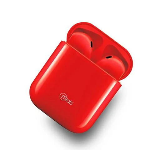 MLAB AUDIFONO AIR CHARGE TOUCH ROJO