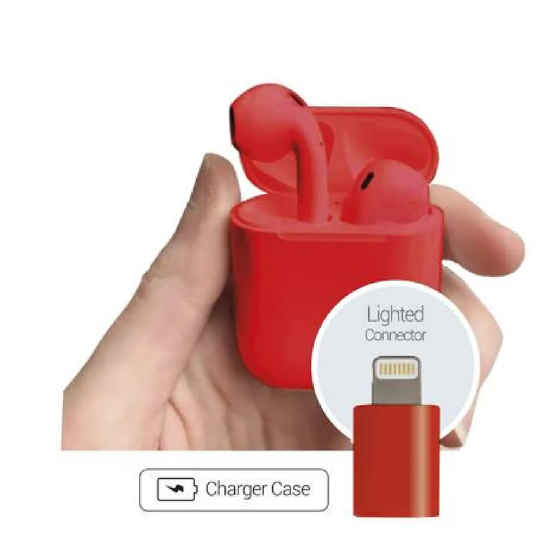 MLAB AUDIFONO AIR CHARGE TOUCH ROJO 5