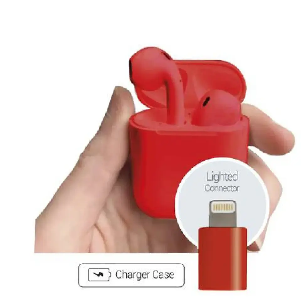 MLAB AUDIFONO AIR CHARGE TOUCH ROJO 5