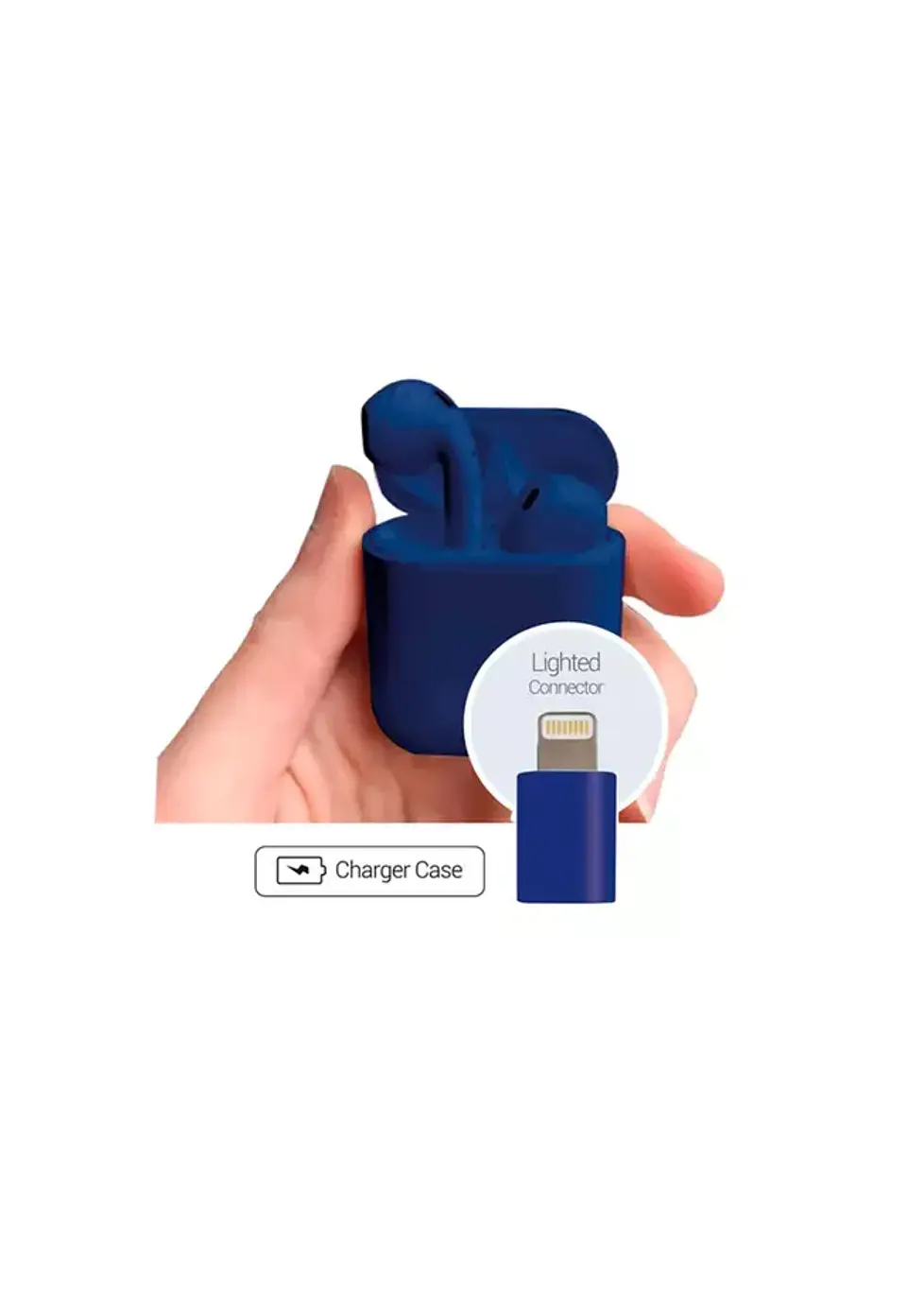 MLAB AUDIFONO AIR CHARGE TÁCTIL AZUL  3