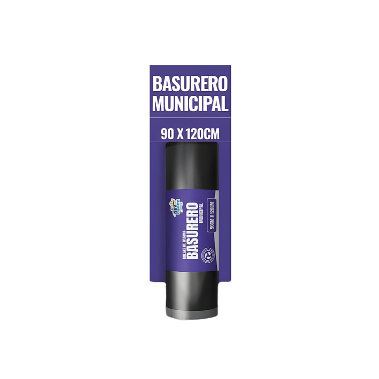 BOLSA DE BASURA 90 X 120 CM REY DEL GUANTE ROLLO 10 UNIDADES 1