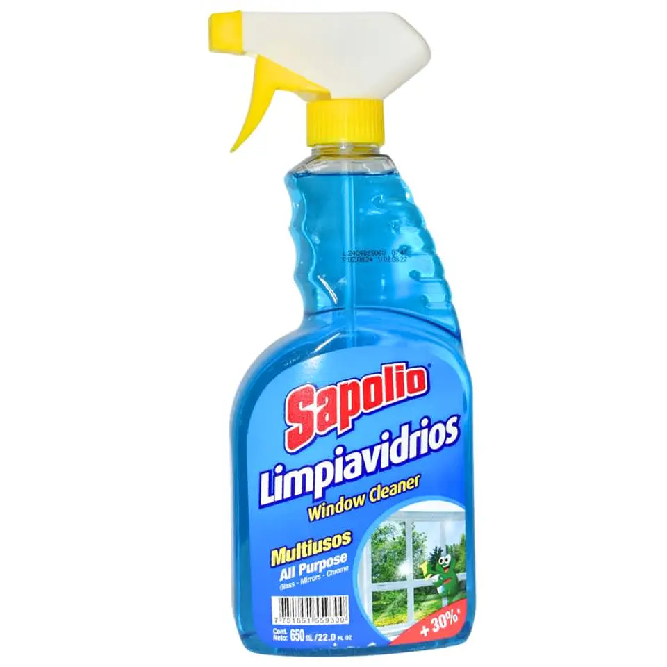 Sapolio Limpia Vidrios 650 ml 1