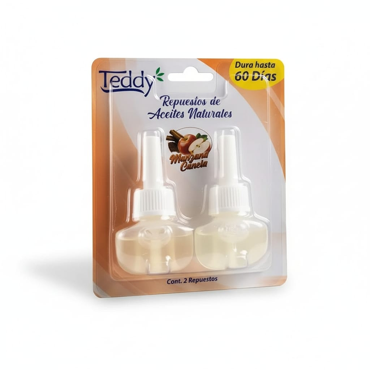 Repuesto Aceites Aromático 2 unidades – Manzana Canela – Teddy 1