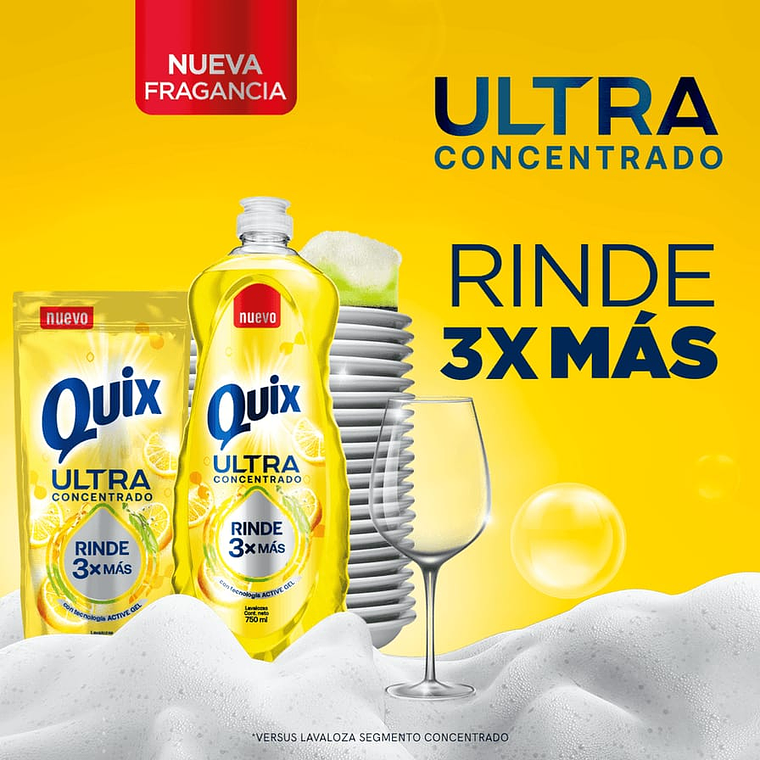 Lavaloza Ultra Concentrado Rinde 3X Más, 500 ml 3
