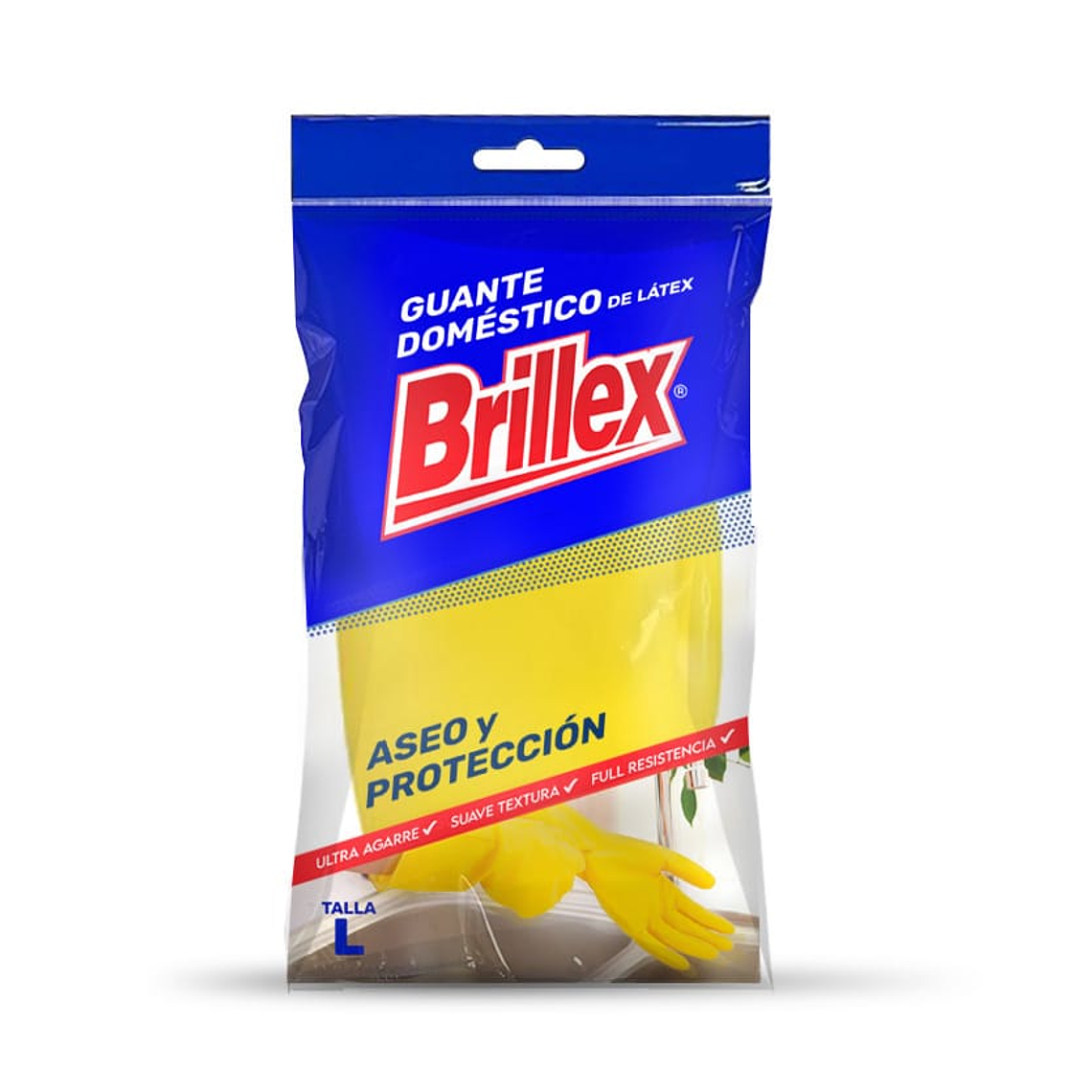 Guantes multiuso Aseo Latex – Brillex 1