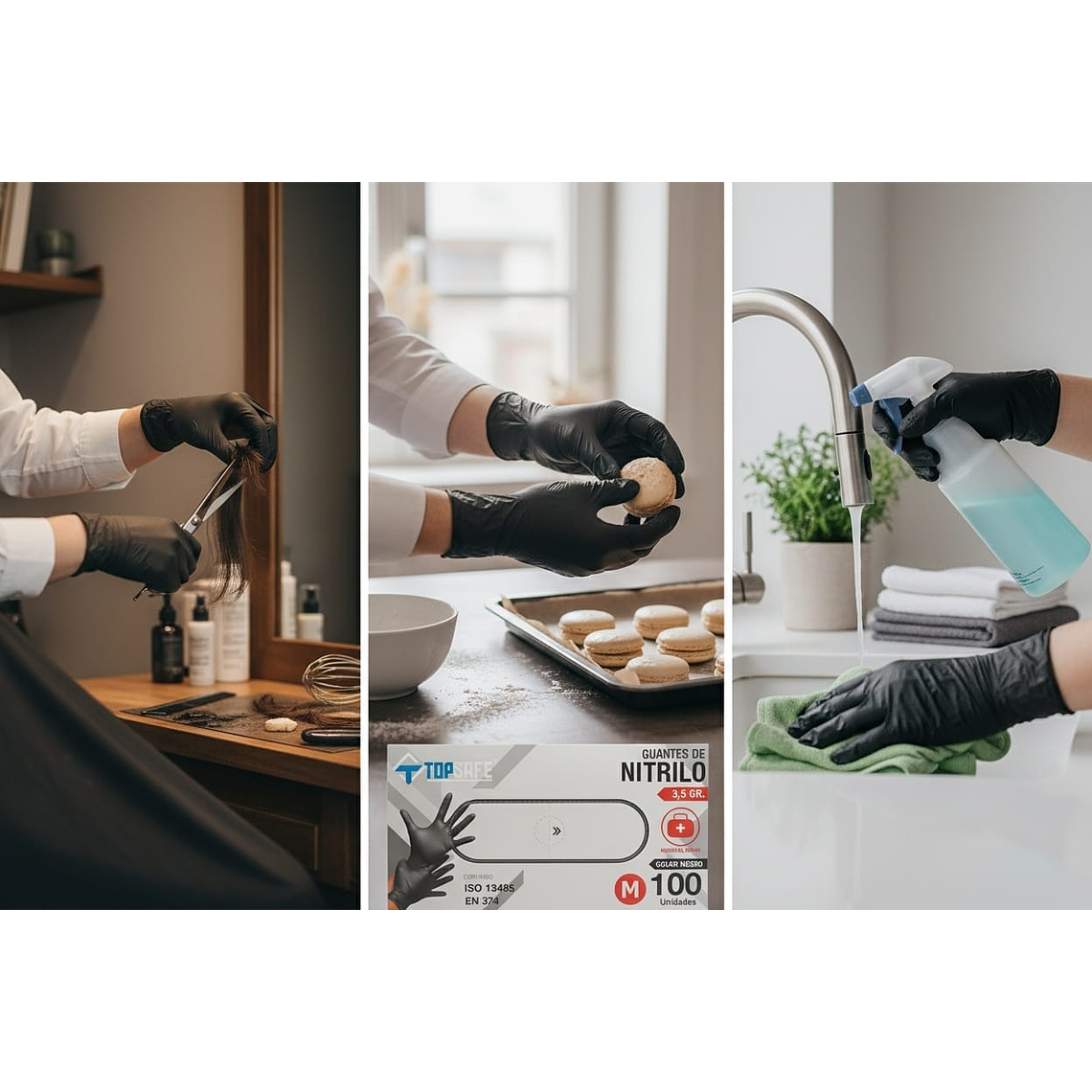 Guantes de Nitrilo Top Safe 3
