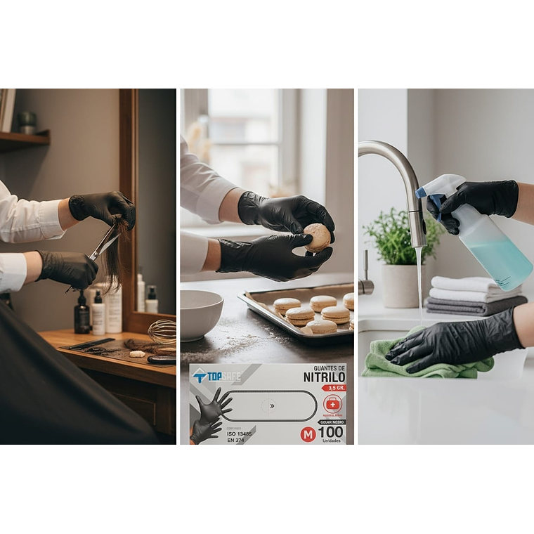 Guantes de Nitrilo Top Safe 3