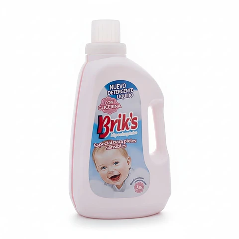 Detergente Matic Briks Premium Hipoalergenico 3 Litros