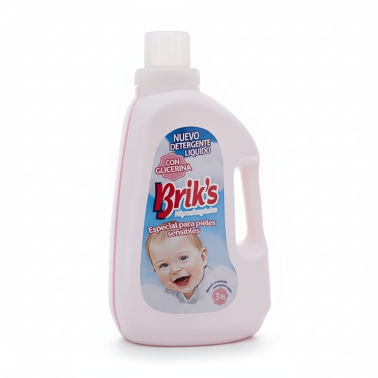 Detergente Matic Briks Premium Hipoalergenico 3 Litros 1