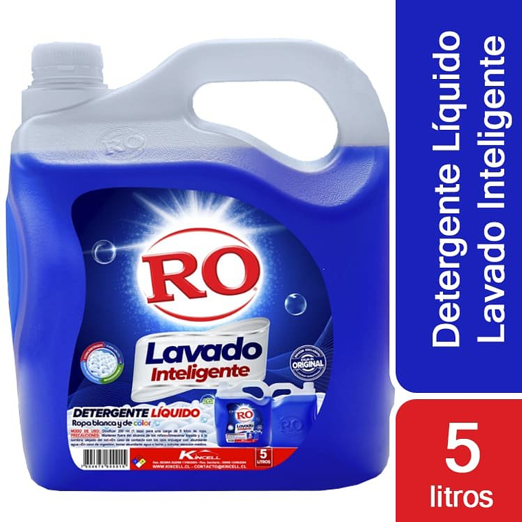Detergente líquido RO 5 LTRS 1