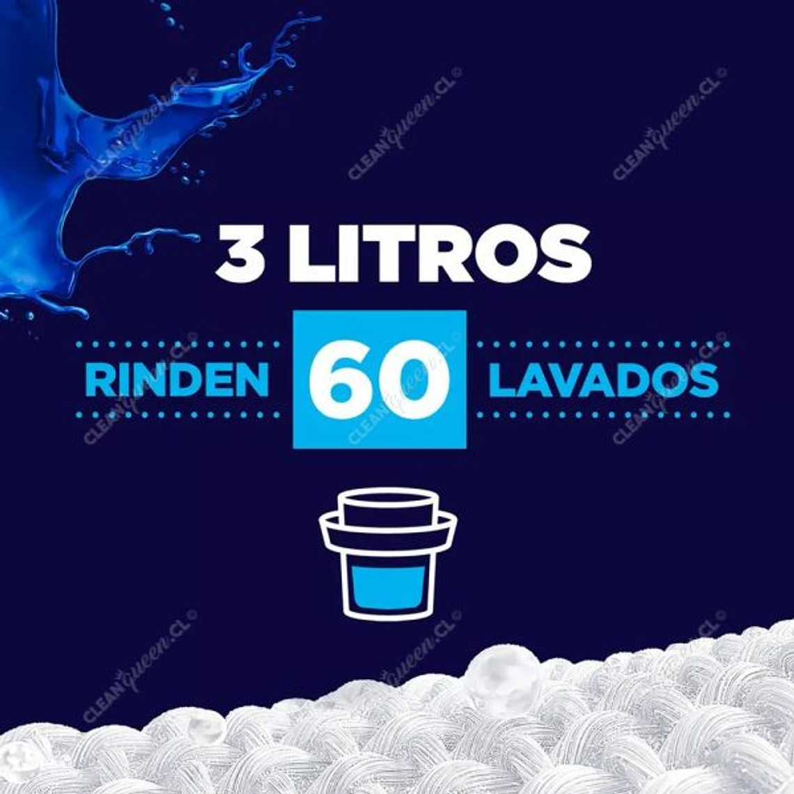 Detergente Líquido Omo Ultra Power Diluible 500 ml 3