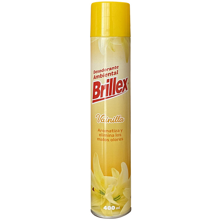 Desodorante Ambiental Brillex Aroma Vainilla 400 ml 1