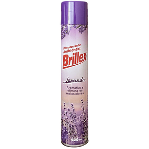 Desodorante Ambiental Brillex Aroma Lavanda 400 ml