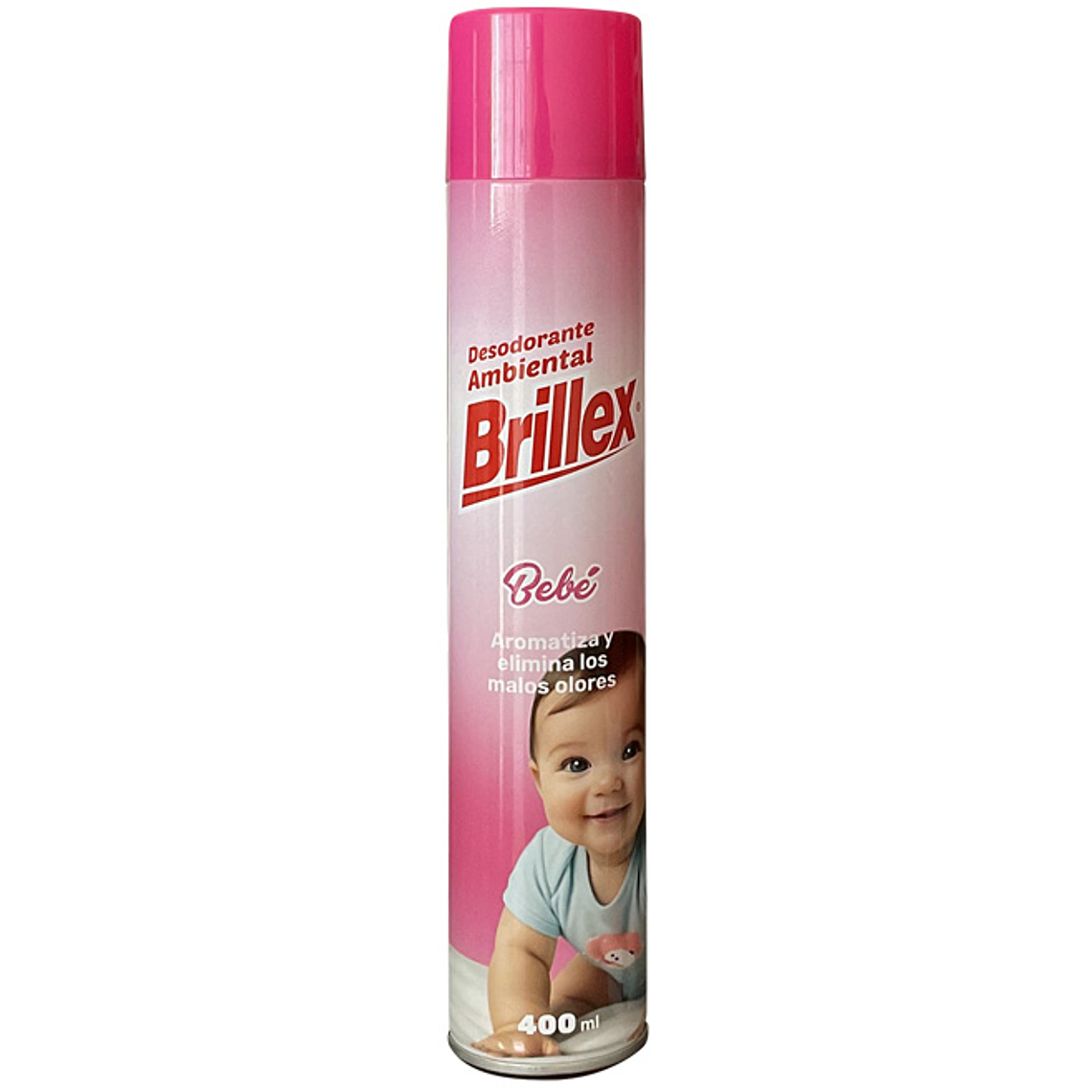 Desodorante Ambiental Brillex Aroma Bebé 400 ml 1